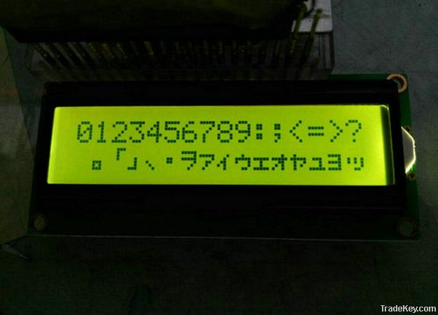 Standard modules, LCD1602, character dot matrix module