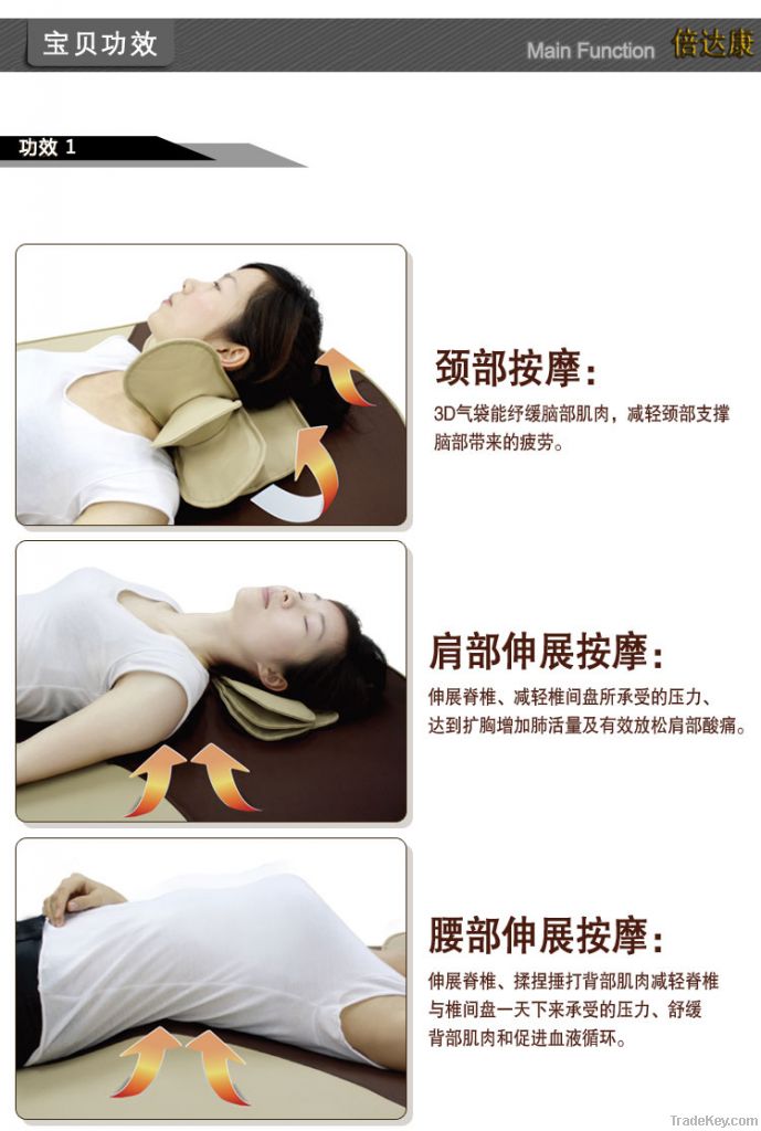 Air pressure massage mattress, massage bed, massage mat factory