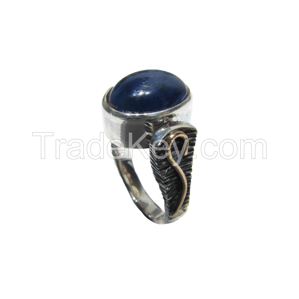 Kyanite Silver Ring