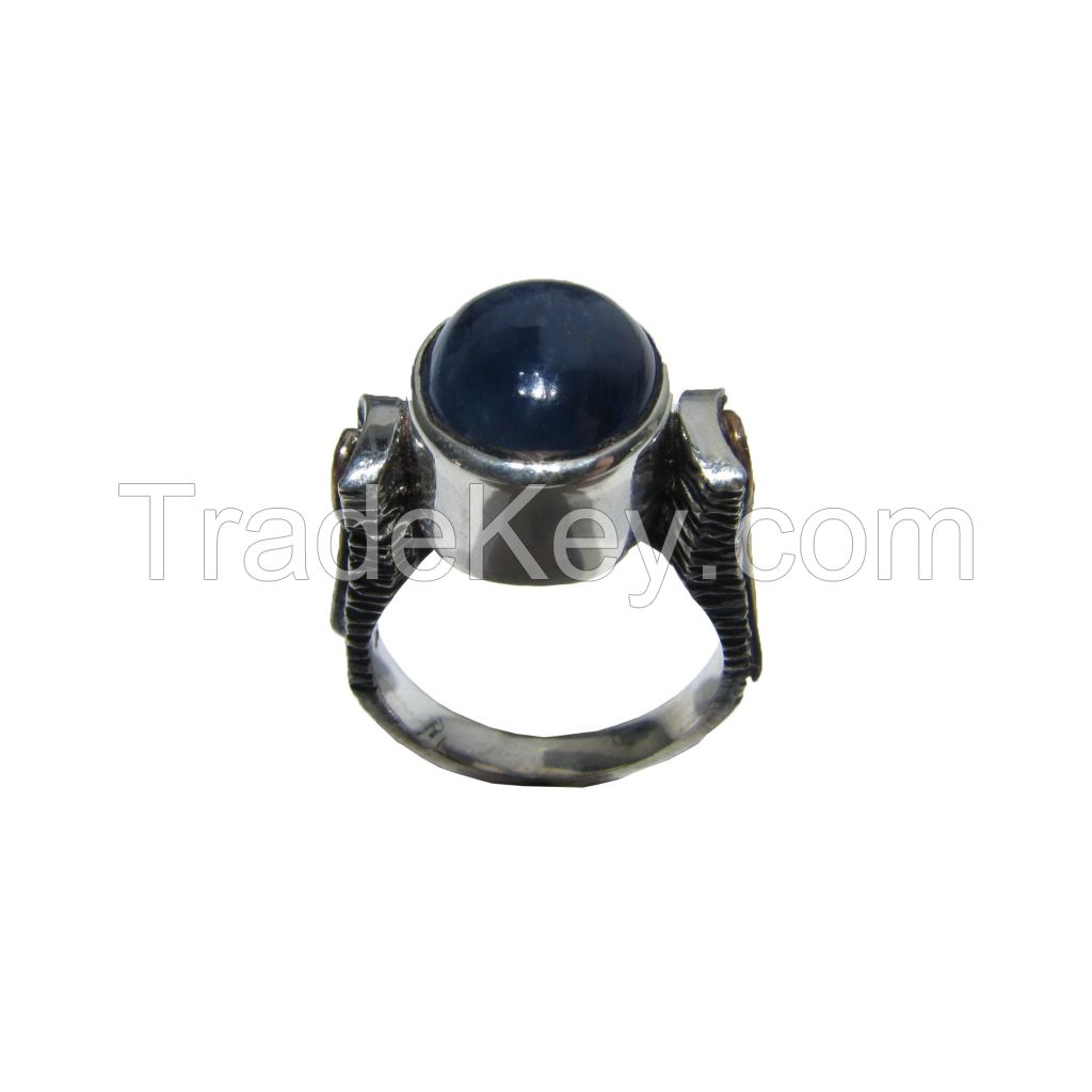 Kyanite Silver Ring