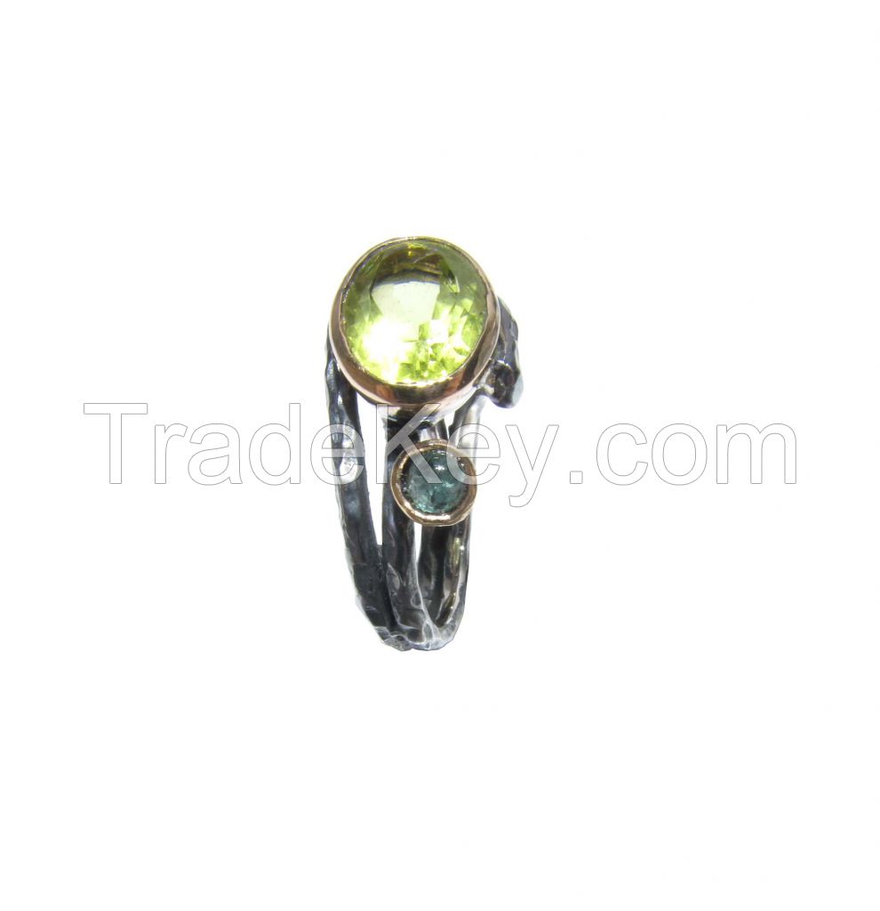 Lemon Quartz Sterling Silver Ring