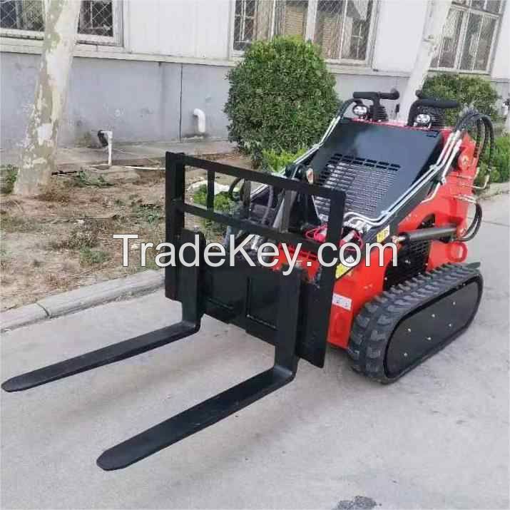 Diesel compact skid steer loader crawler compact loader CE certified, Kubota B&amp;amp;S power with EPA engine, different colours on sale