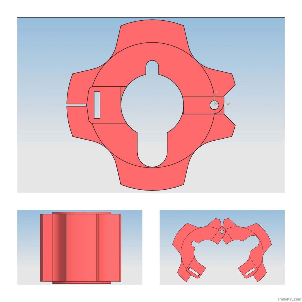 rubber tubing centralizer