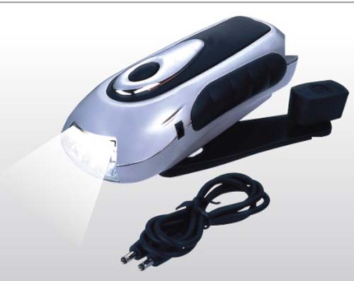crank rechargeable torch