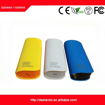 High Quality 5200 mah With Flashlight Function Portable Power Bank