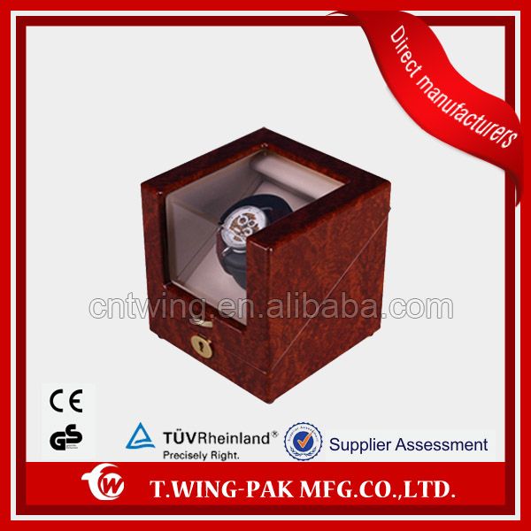 wooden watch winder packaging box