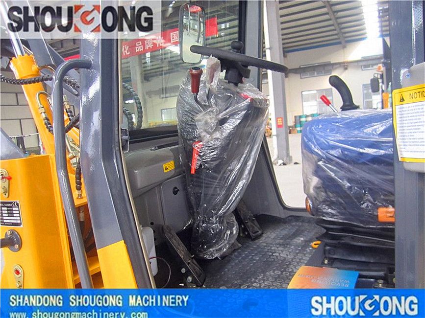 SHOUGONG ZL12F WHEEL LOADER WITH CE, 1200KG