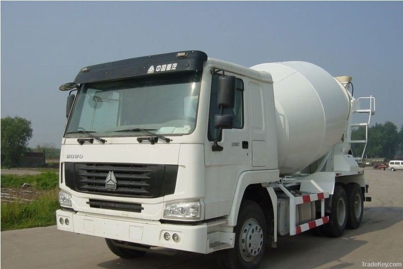 howo concrete mixer truck