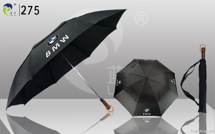 Sell 275 Two fold double layer golf umbrella