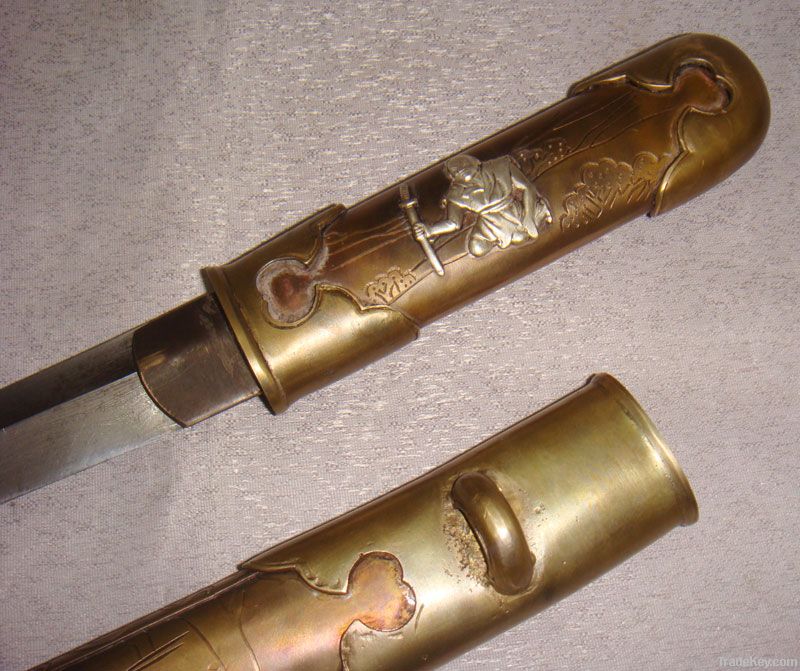 HANDMADE SAMURAI SWORD FOR JAPANESE SAMURAI SWORD WAKIZASHI