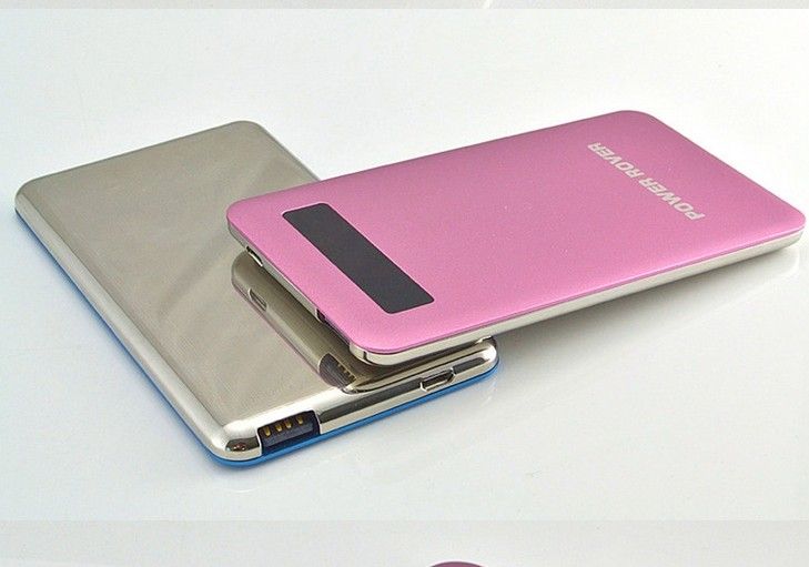 Fashion and Ultra-thin power bank with 5600mah