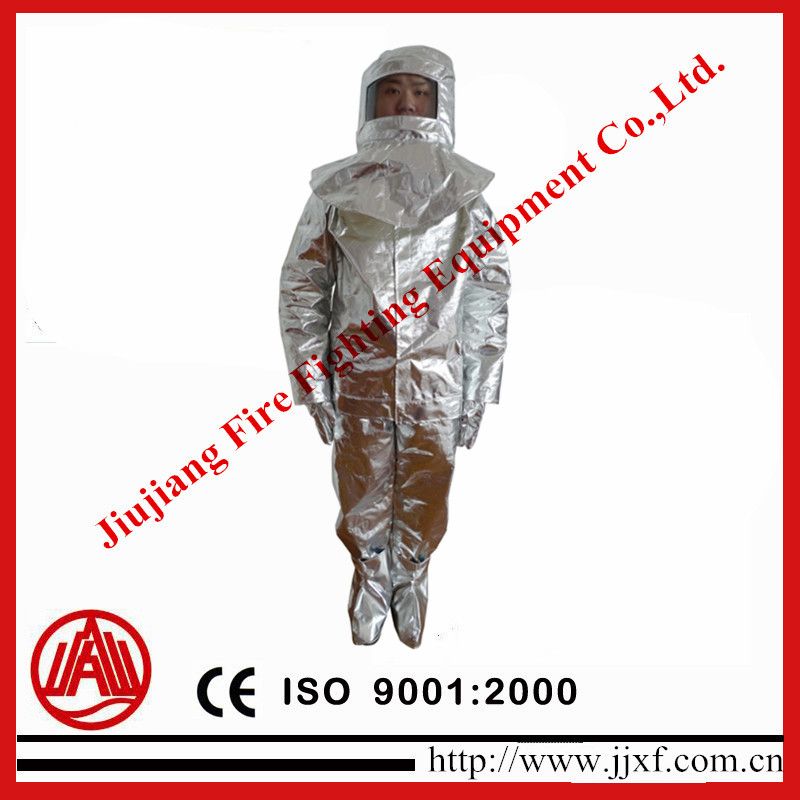 Aluminized Heat Resistant Suit, Fire Resistant Suits, Heat Insulation Sualuminized Heat Resistant Suit, Fire Resistant Suits, Heat Insulation Su