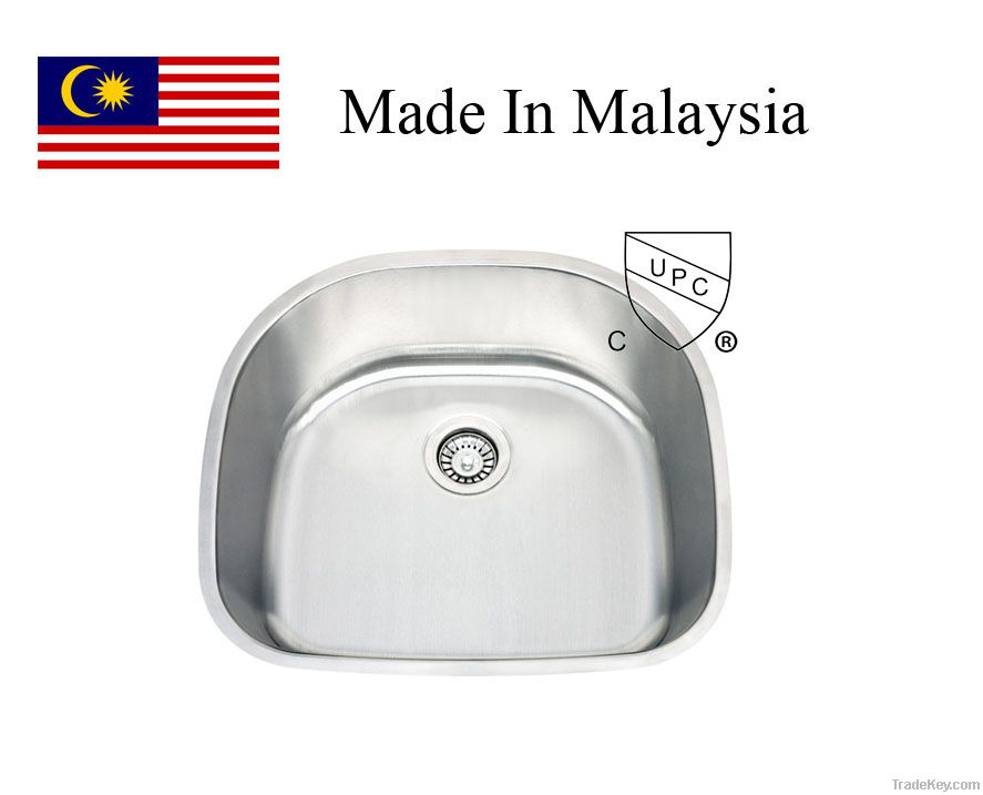2421 CUPC stainless steel kitchen sink Made In Malaysia