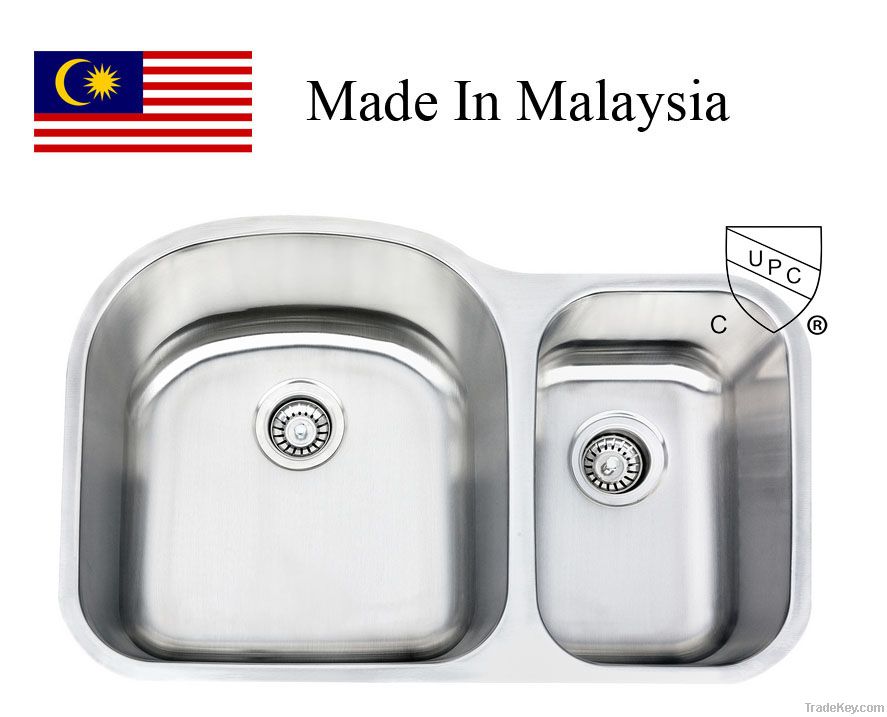 3121L CUPC Malaysaia stainless steel kitchen sink