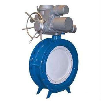 large diameter butterfly valves electric actuator