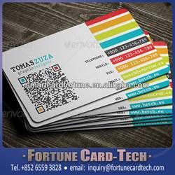 	Plastic QR Code Cards Printing 