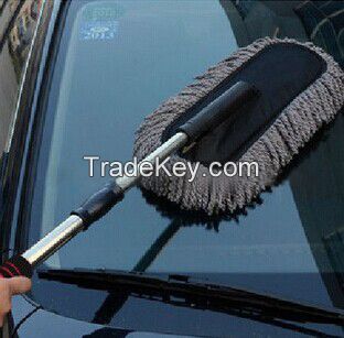 microfiber separable car brush with extensible handle