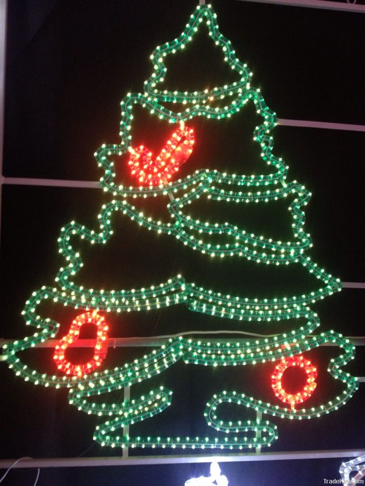 hot sale decorative christmas led street light  motif