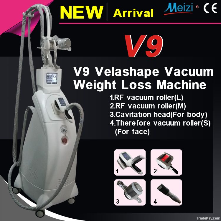 V9 2nd velashape vacuum cavitation rf machine