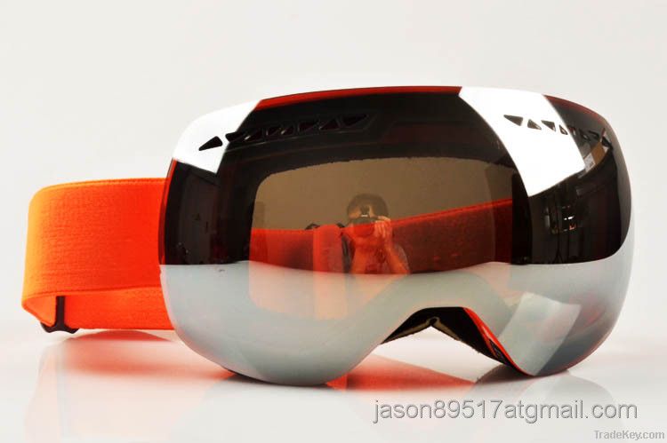 Hot selling replacement lens custom logo skiing glasses