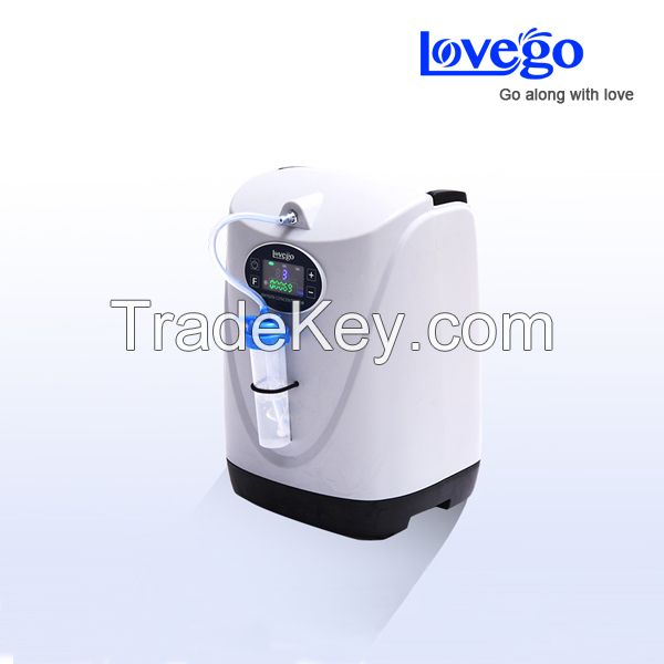 Medical Portable Oxygen Concentrator 1-5LPM/87-95% purity/For COPD/Ashma