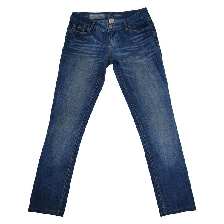 High quality OEM women's classic cut jeans 