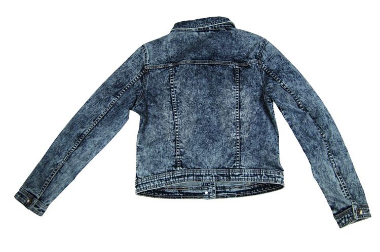 Latest High quality OEM women's denim jacket with nice washed