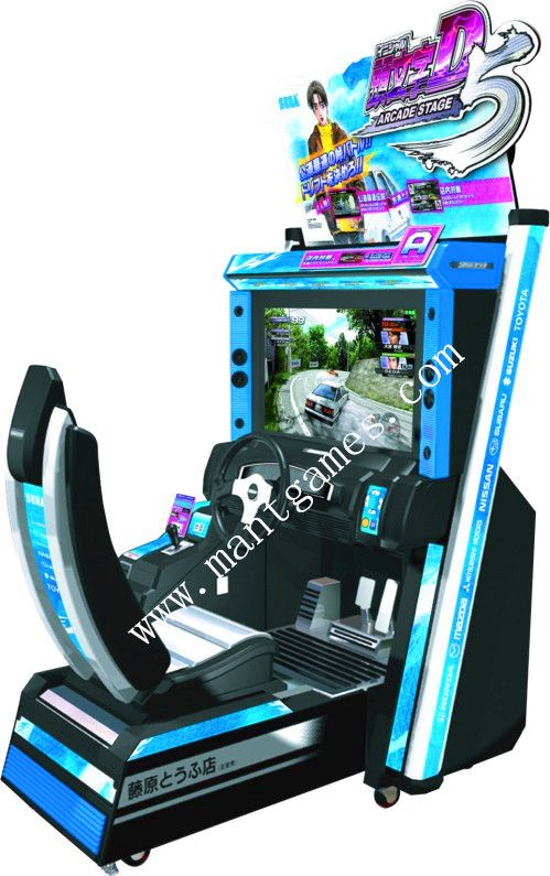 Video dancing game machine theme park equipment