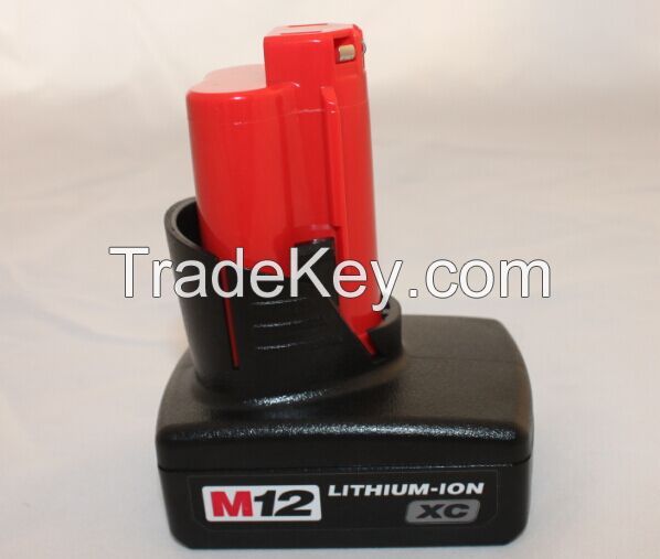 Power Tool Replacement Generic Battery for Milwaukee M12 Xc Li-ion Battery