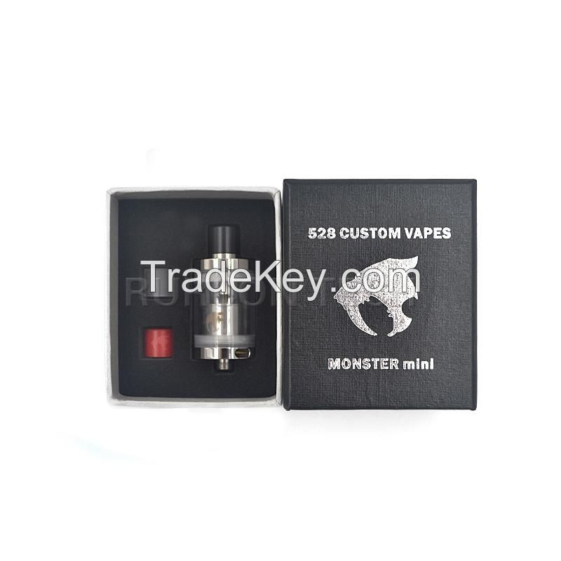 Kayfun Monster Mini Rebuildable Tank Atomizer 528 Custom Vapes Clone Upgraded Airflow Control