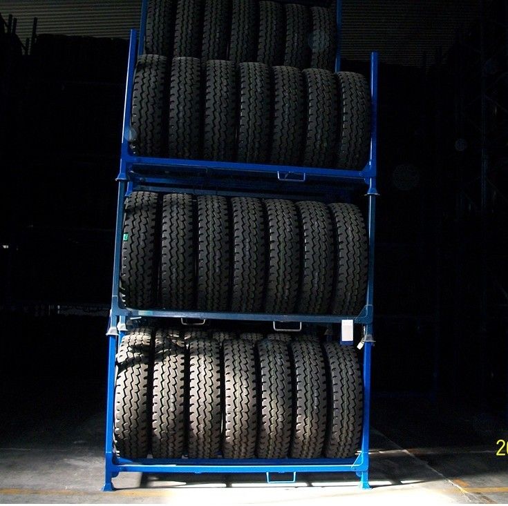 foldable tyre racks