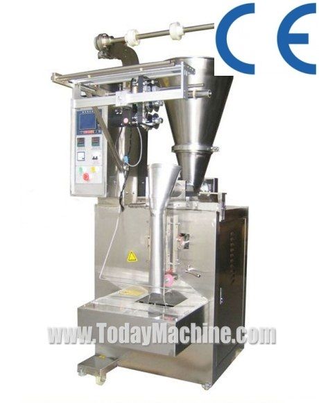 0-100g, 0-4oz powder bag packing machine with auger filler for washing powder, flour, coffee, dessican