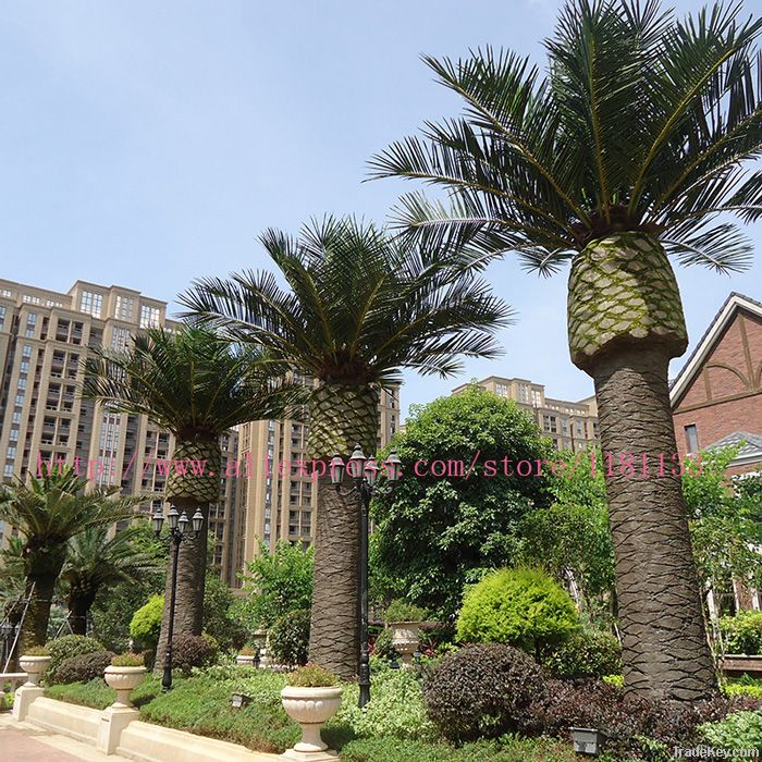 Outdoor Artificial Trees Decorate the Villa Hotel Amusement Park Prof