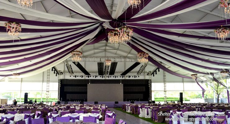 Luxury Wedding Tent with Wedding Decoration 