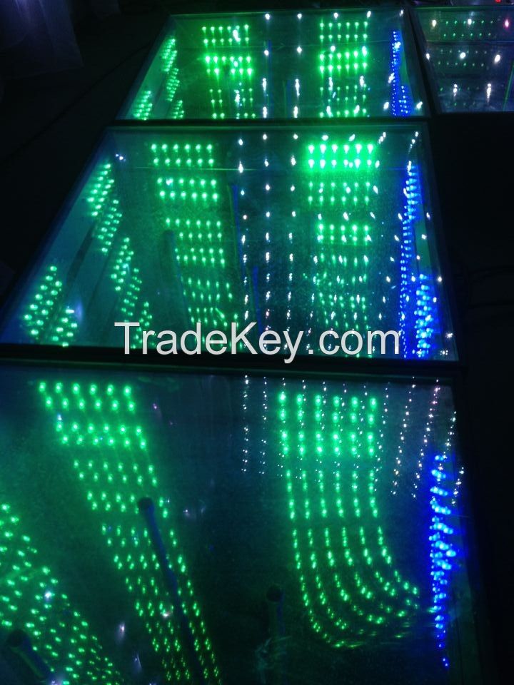 3D Colorful LED Dance Floor for Wedding Decoration