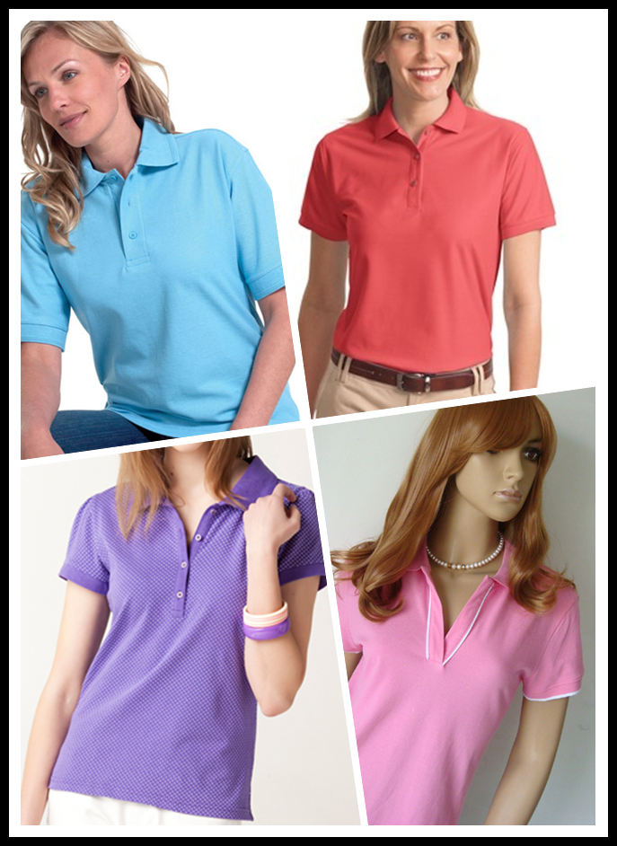 womens polo shirt-tshirt with design logo made in china zhejiangÃ¯Â¼ï¿½t shirt design