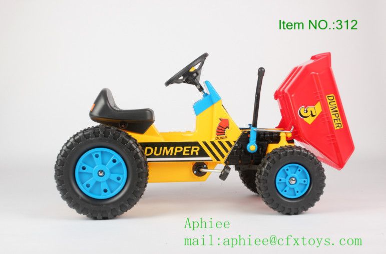 child engineer car mini dumper rides truck toy