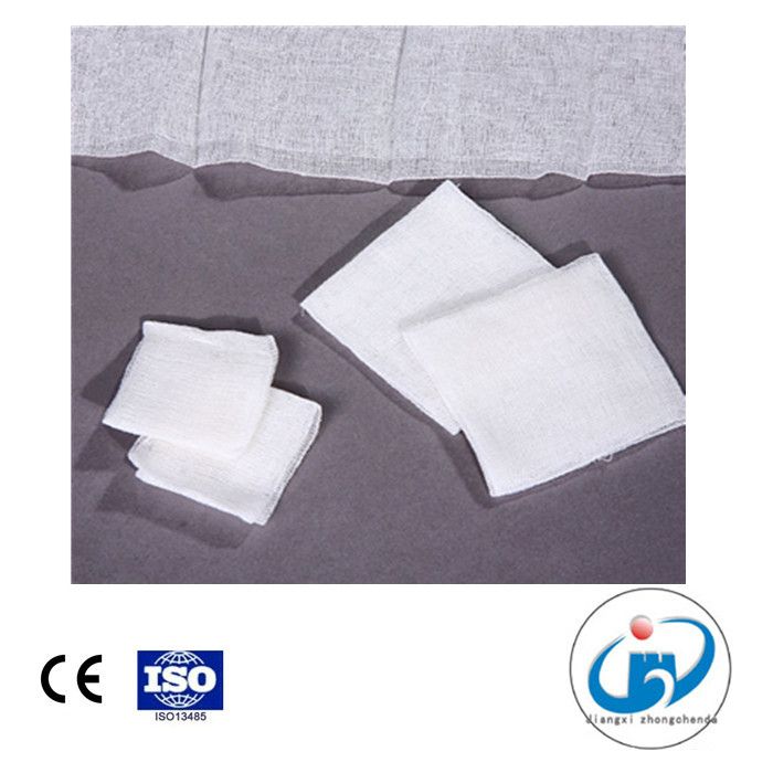 Absorbent Sterile or Non-Sterile 100% Cotton Gauze Swab