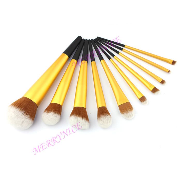 10Pcs Cosmetic Brush Sets 