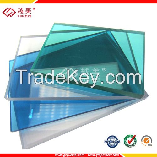 solid polycarbonate sheet roof plastic price