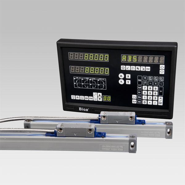 NEW BiGa BC20 Digital Readout And Linear Scale