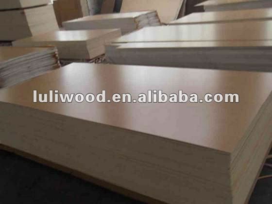 high quality plain or melamine MDF board for furniture 