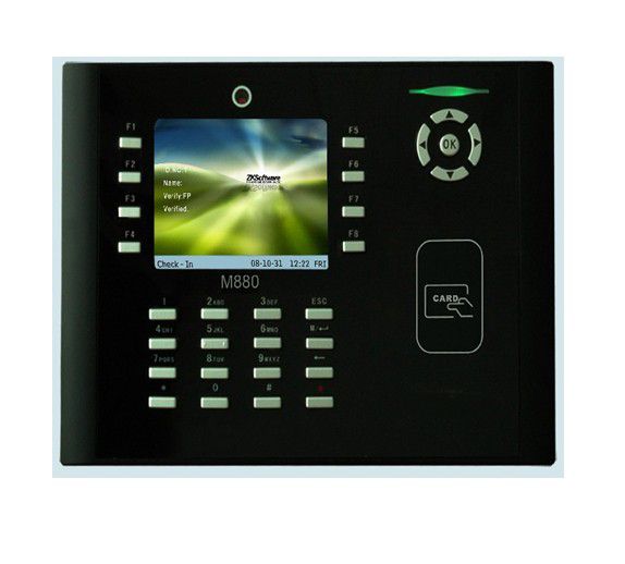 Card Time Attendance &amp; Access Control with 1.3 megapixel camera