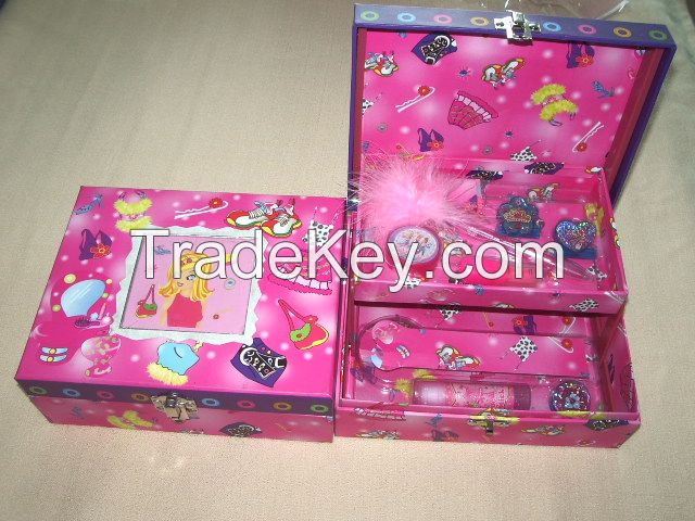 cardboard stationery gift set