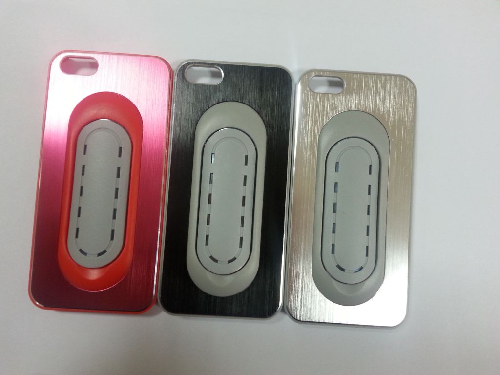 Hot selling metal kickstand case for iphone 5