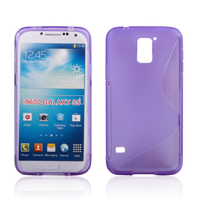 Wallet stand style smartphone TPU case for Samsung Galaxy S5 cover