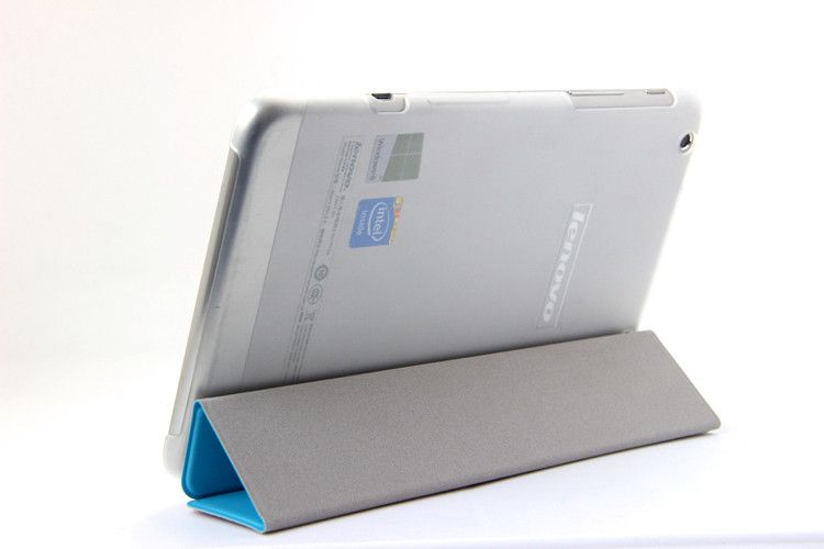 For Lenovo Miix 2 8" ultra slim smart shell stand leather cover case