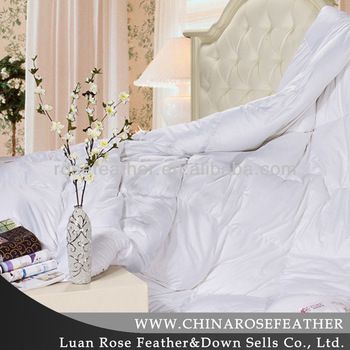 2-4cm washed goose feather quilt