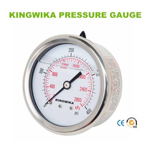 oil filled pressure gauge 