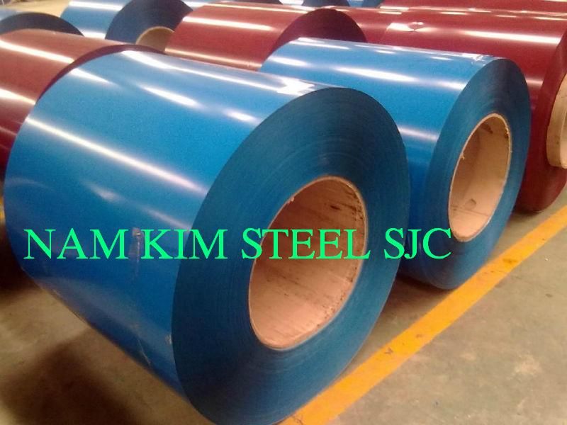 Prepainted Zinc - Alu coated Steel Sheet in coils